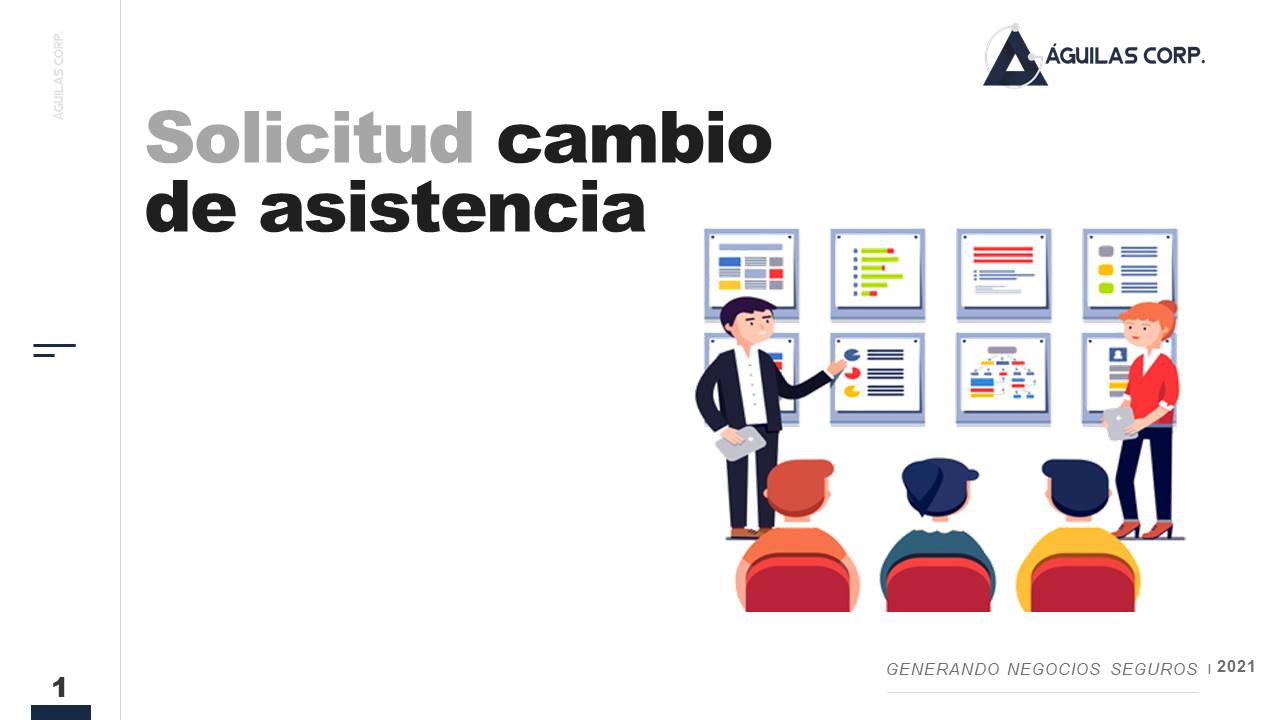 Solicitud cambio de asistencia